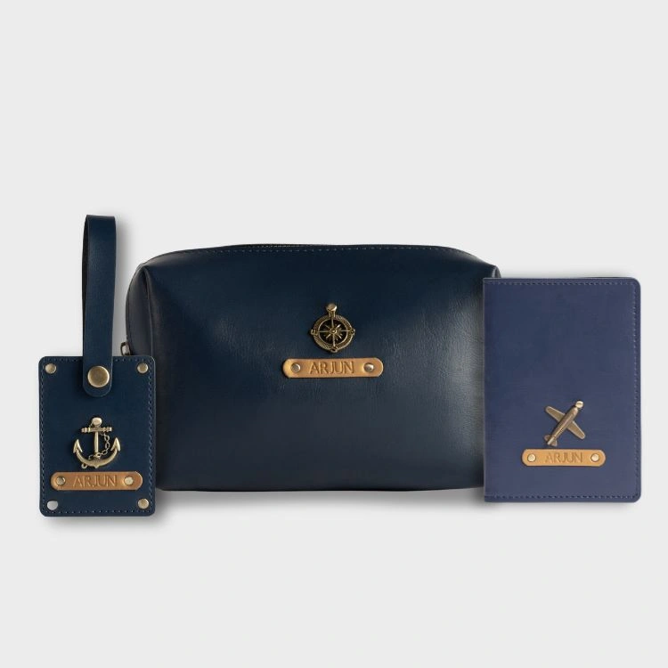 Personalized Passport Cover, Travel Pouch and Luggage Tag